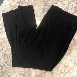 J.jill women’s black ankle-length leggings size L